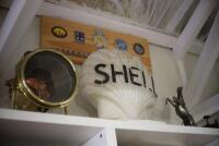 SHELL: An original pre-war Super Shell glass bowser globe, - 4