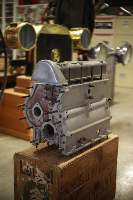 COVENTRY CLIMAX: A Coventry Climax FWA engine bare block and cam cover ...