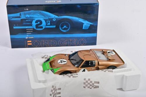 FORD: A NOS 1:18 scale Exoto #18046 GT40 Mk. II 1966 Le Mans #4, die-cast model