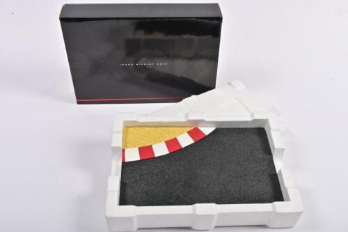 DISPLAY BASE: A NOS 1:18 scale Exoto Models Racing Track Diorama Display Base, Cold-Cast Resin