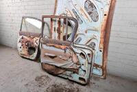 CHEV: Three 1950s Chev Impala panels including two doors and boot lid - 5
