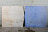 FORD: Two Ford XB bonnets
