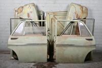 TOYOTA: Eight Toyota Crown panels circa 1968, doors, front quarters, boot and bonnet