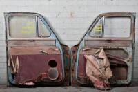 VANGARD: Two circa 1948 Vanguard Standard front LHS and RHD doors - 2