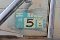 VALIANT: Chrysler Valiant VC front LHS door with glass - 3