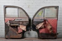 VAUXHALL: Four circa 1956 Vauxhall Velox doors with glass - 3
