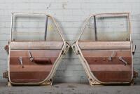 VALIANT: Two Chrysler Valiant VC rear doors with glass - 2