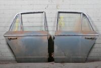 VALIANT: Two Chrysler Valiant VC rear doors with glass