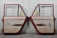 VALIANT: Two Chrysler Valiant VE rear doors for wagon with glass - 2