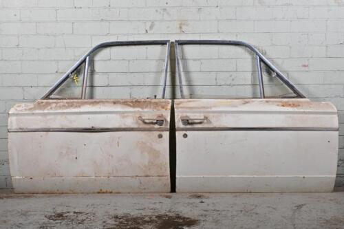 VALIANT: Two Chrysler Valiant VC front doors with glass