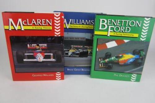 F1: Three volumes on Formula 1 teams by The Crowood Press