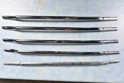 FORD: Five Ford vynyl top chrome strips, possibly LTD or ZF Fairlane