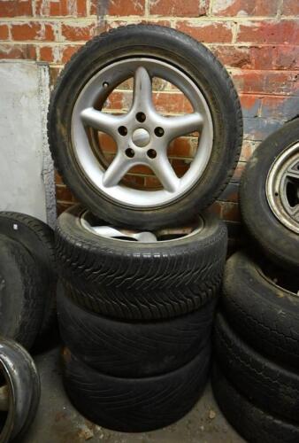 MAG WHEELS: Four Auscar 16' rims with typres 225/50/R16