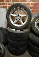 MAG WHEELS: Four Auscar 16' rims with typres 225/50/R16