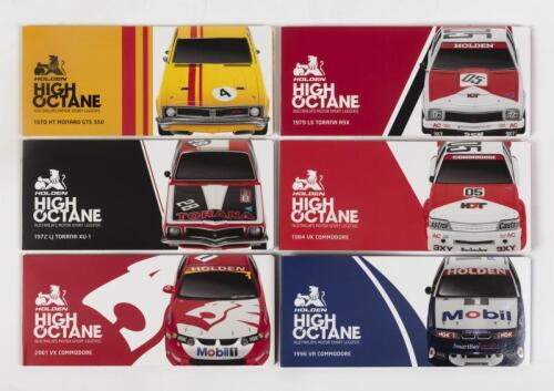 HOLDEN: A set of 2018 Holden Motorsport High Octane carded uncirculated 50 cent coins