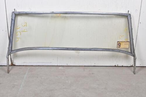 MGA: A circa 1959 MGA windscreen with surround, with crack to glass