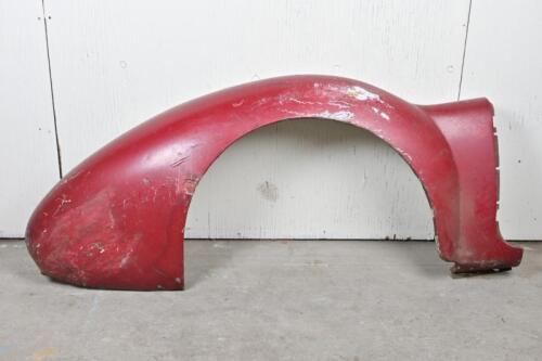 MGA: An MGA rear right quarter panel in red