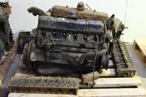 HOLDEN: Three 6-cylinder 48/215 FX Holden motors, one short, with two lose heads and other related parts