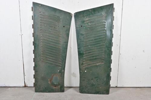 MG: Two MG T-Series louvered bonnet side sections, believed to be TC with distributor bulge