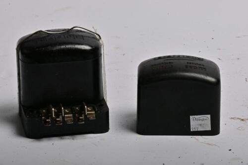 LUCAS: A circa 1950 Lucas regulator, with extra Bakelite cover