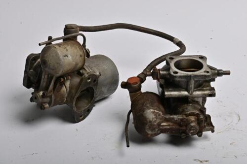 CARBURETTORS: A pair 2" SU carburettors, used on MGB's