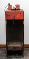 KLG: A KLG spark plug servicing unit, cleaner and tester, original condition, 106cm high, 36cm wide, 31cm deep - 2