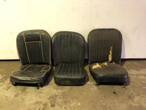 MG: Three MG seats, from MGB and MGA (Updated quantity)