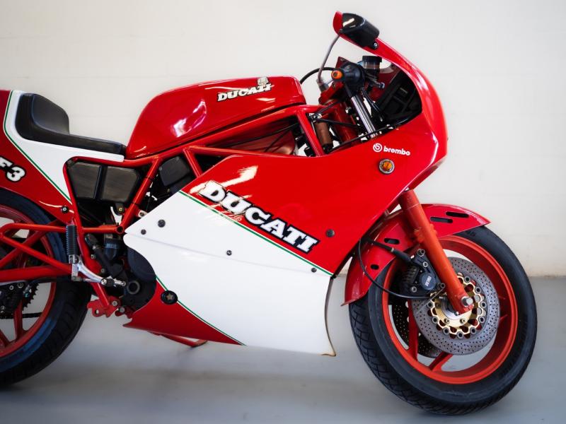 1986 Ducati 400 F3 - Downsized 750 F1 produced for the Japanese market ...