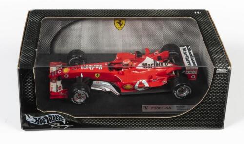 FERRARI: A 1:18 scale Hot Wheels F1 Ferrari F2003-GA as raced by Michael Schumacher in 2003, #1, in fitted box