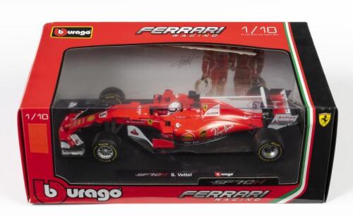 FERRARI: A 1:18 scale Bburago F1 Ferrari SF70H as raced by Sebastian Vettel in 2017, #5, in fitted box