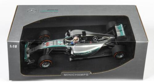 MERCEDES: A limited edition 1:18 scale Minichamps F1 Mercedes AMG W06 Hybrid as raced by Lewis Hamilton in 2015 winner Japanese GP, #44, Petronas F1 team, in fitted box