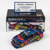 FALCON: A limited edition 1:18 scale Classic Carlectables Ford Falcon, Stone Brothers Racing BA Falcon as raced by Marcos Ambroses in 2004, "Championship Winner", with COA numbered 3640/4250, in double fitted box
