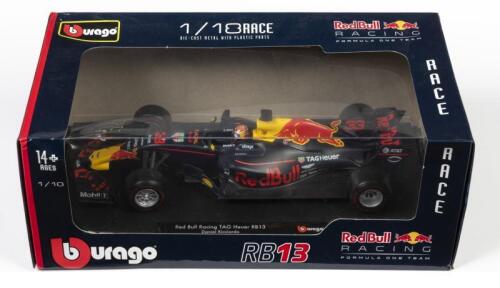 RED BULL: A 1:18 scale Bburago F1 Red Bull RB13 as raced by Max Verstappen 2017, #33, Red Bull Racing TAG Heuer RB13, in fitted box