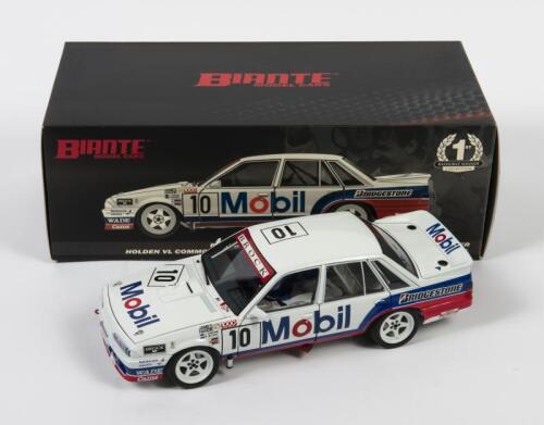 COMMODORE: A 1:18 scale Biante Holden VL Commodore SS group A as raced by Peter Brock/David Parsons in 1987 James Hardie 1000 winner, in fitted box