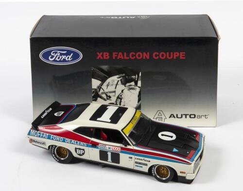 FORD: A 1:18 scale Autoart Ford Falcon XB Coupe as raced at the Hardie Ferodo 1000, The Allan Moffat Collection, in fitted box
