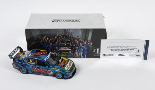 FALCON: A limited edition 1:18 scale Classic Carlectables Ford FG Falcon as raced by Winterbottom/Richards in 2013, Pepsi Max crew FPR livery, with COA numbered 1738/3100, in fitted box
