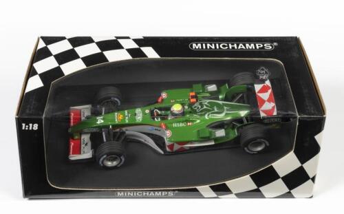 JAGUAR: A 1:18 scale Minichamps F1 Jaguar Racing R5 as raced by Mark Webber, #14, in fitted box