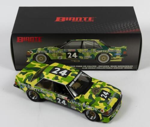 FALCON: A 1:18 scale Biante Ford Falcon XD as raced by Bob Muir/Kingsley Hibbard in 1981 James Hardie 1000, #24, with COA numbered 341/1000, in fitted box