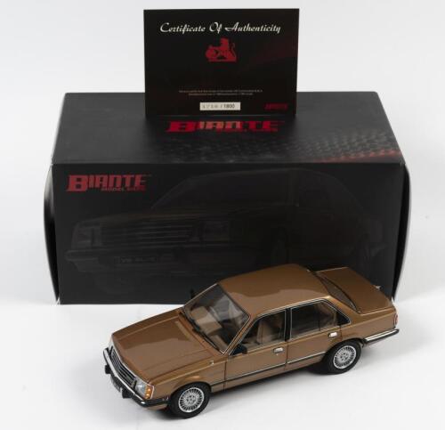 COMMODORE: A limited edition 1:18 scale Biante Holden VB Commodore SL/E, year 1978, Sandalwood, with COA numbered 1718/1800, in fitted box