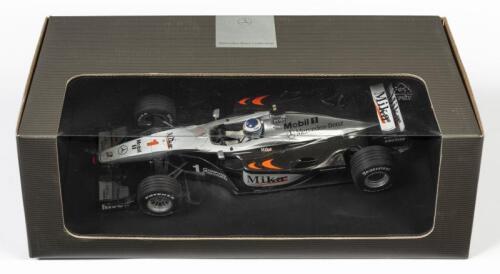 MCLAREN: A 1:18 scale Minichamps F1 McLaren Mercedes MP4-15 as raced by Mika Hakkinen, #1, in fitted box
