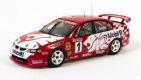 COMMODORE: A 1:18 scale Autoart Holden Commodore as raced by Jason Bright in 2001, #1, Holden Racing Team, no box