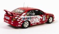 COMMODORE: A 1:18 scale Autoart Holden Commodore as raced by Jason Bright in 2001, #1, Holden Racing Team, no box - 2