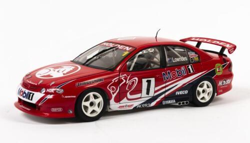 COMMODORE: A 1:18 scale Autoart Holden Commodore as raced by Craig Lowndes in 2000, #1, Holden Racing Team, no box