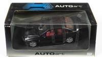 COMMODORE: A 1:18 scale Autoart Holden VY Commodore SS, black, in fitted box, box damage on the top