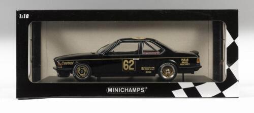 BMW: A limited edition 1:18 scale Minichamps BMW 635 CSi as raced by Jim Richards in 1985 Australian Touring Car Champion, #62, JPS Team BMW, in fitted box