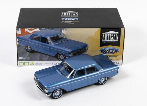 FALCON: A limited edition 1:18 scale Artisan collection Ford XP Falcon 1965 sedan, blue, in fitted box