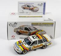 COMMODORE: A limited edition 1:18 scale Classic Carlectables Holden VK Commodore as raced by Allan Grice/Graeme Bailey in 1986 Bathurst winner, #2, with COA numbered 1750/3500, in double fitted box