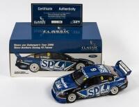 FALCON: A limited edition 1:18 scale Classic Carlectables Ford FG Falcon, Stone Brothers Racing FG Falcon as raced by Van Gisbergen in 2009, #9, with COA numbered 737/750, in double fitted box, box faded