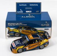FALCON: A limited edition 1:18 scale Classic Carlectables Ford FG Falcon, Trading Post FPR FG Falcon as raced by Will Davison in 2011, #6, with COA numbered 152/500, in double fitted box