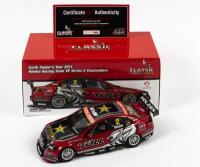 COMMODORE: A limited edition 1:18 scale Classic Carlectables Holden VE Series II Commodore as raced by Garth Tander in 2011 Holden Racing Team, #2, with COA numbered 521/1000, in double fitted box